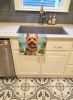 Norwich Terrier Luau Kitchen Towel Dish Cloths Guest Hand Towel Decorative Bathroom Towel for Face,Tea, Dishcloth, Kitchen and Bath