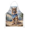 Belgian Tervuren Cowboy Welcome Apron Cooking Kitchen Server Baking Crafts Gardening for Adult Women Men, Unisex, Large, Multicolor