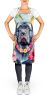 Neapolitan Mastiff Luau Apron Cooking Kitchen Server Baking Crafts Gardening for Adult Women Men, Unisex, Large, Multicolor