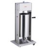 VEVOR Manual Sausage Stuffer 15 L Vertical Sausage Machine 304 Stainless Steel