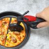 1pc, Premium Pizza Cutter, Pizza Wheel, Metal Pizza Knife, Stainless Steel Pizza Cutter Wheel